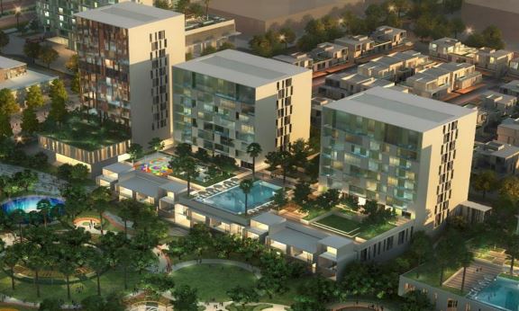 The Pulse  Parcel 1 Mixed use Project at Residential city Dubai