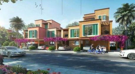 Developement of Damac Lagoons Parcel 2  Nice 2 434 Townhouses Nice 3 60 Villas Dubai.