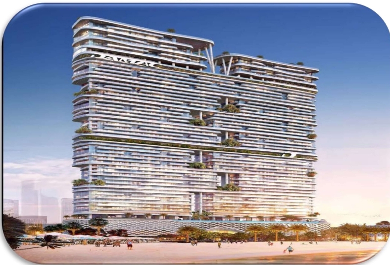 DAMAC BAY 2 3B+G+4P+(55 Floors Part A,53 Floors Part B), Dubai